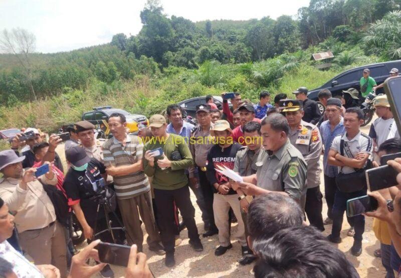 Pembacaan Putusan Eksekusi Lahan oleh PTUN Pekanbaru