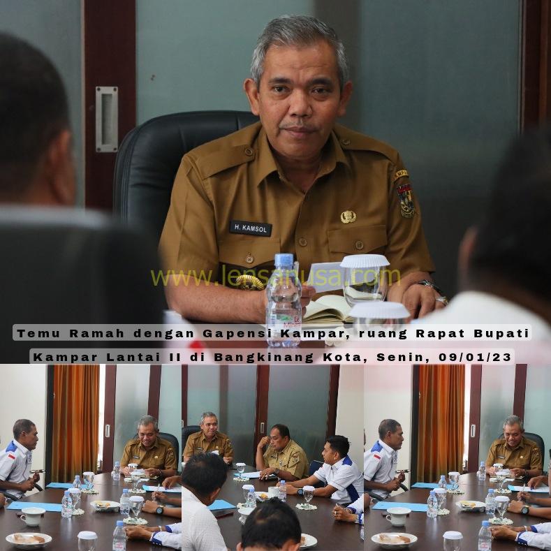 Bupati Kampar, Dr. H. Kamsol, M.M.