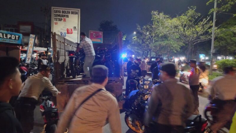 Polsek Bukit Raya Berhasil Mengamankan 21 Unit Sepeda Motor