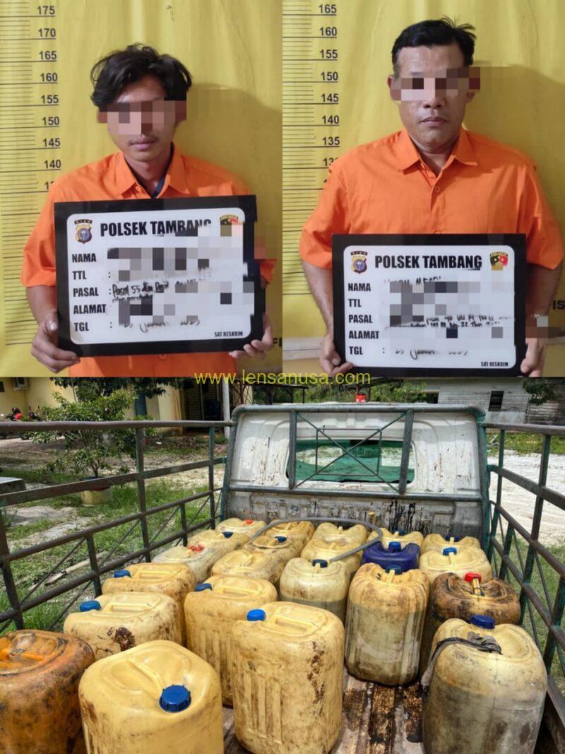 Terduga Pelaku Penyalagunaan BBM Bersubsidi Jenis Sola