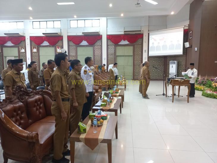 Pelantikan Pengurus Unit Pengumpul Zakat (UPZ) OPD Kabupaten Kampar periode 2023-2026.