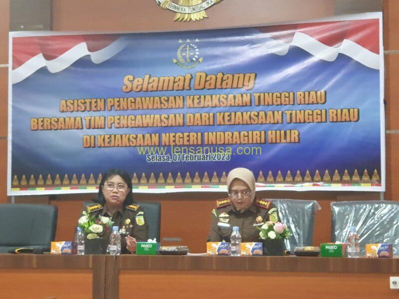Asisten Pengawasan Kejaksaan Tinggi Riau Ayu Agung, S.H., S. Sos., M.H., M. Si (HAN)