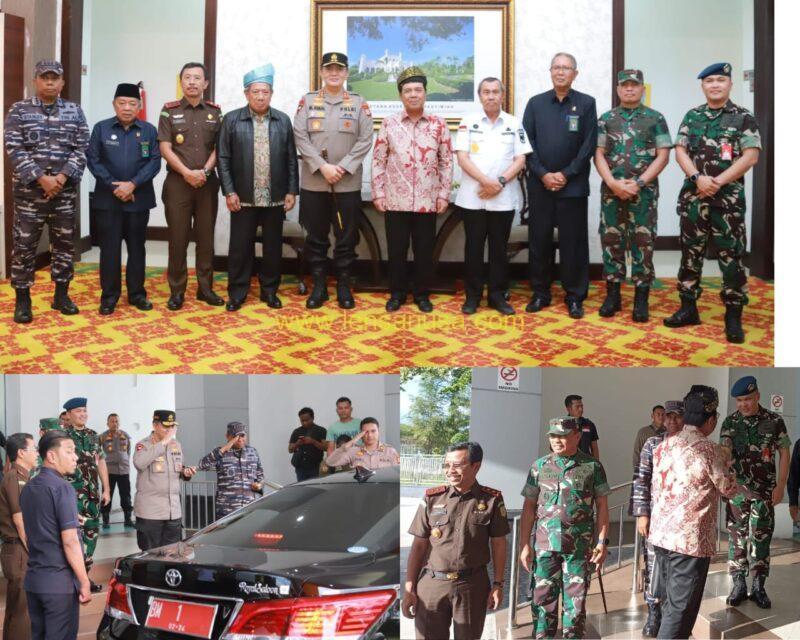 Penyambutan Kunjungan Kerja Ketua Mahkamah Agung RI di Bandara Sultan Syarif Kasim - Pekanbaru.