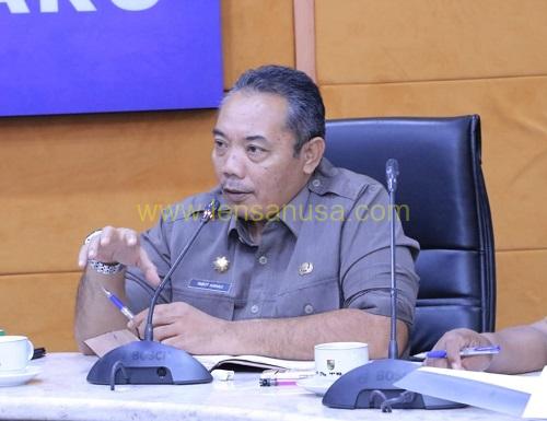 Asisten II Bidang Perekonomian Dan Pembangunan Sekretariat Daerah Kota (Setdako) Pekanbaru Ingot Ahmad Hutasuhut - Pekanbaru.