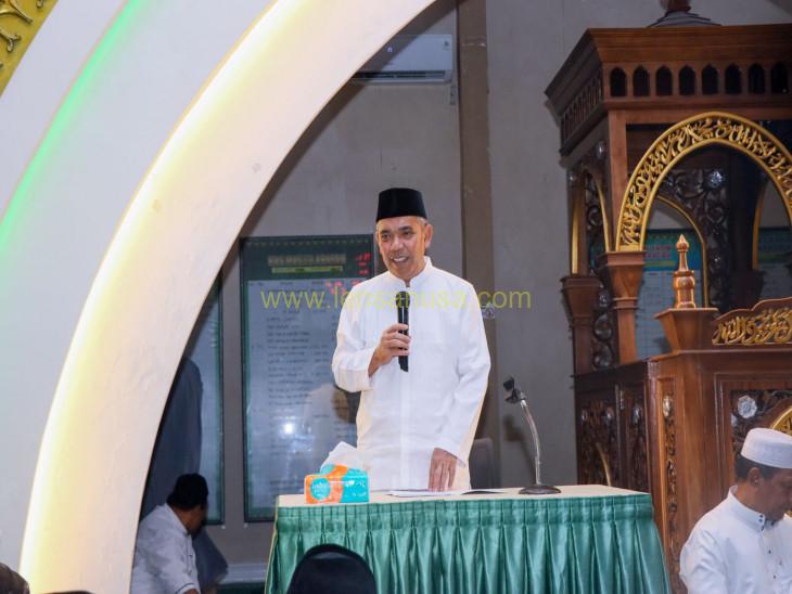 Safari Ramadhan Pertama Di Masjid Arafah Kelurahan Langgini Bangkinang Kota.