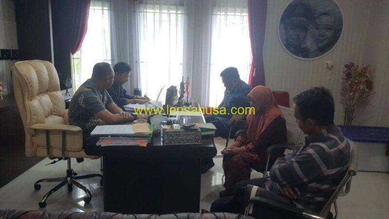 Pemeriksaan Tersangka Pelaku Tipikor Dana BPKAD Kuansing Tahun 2019