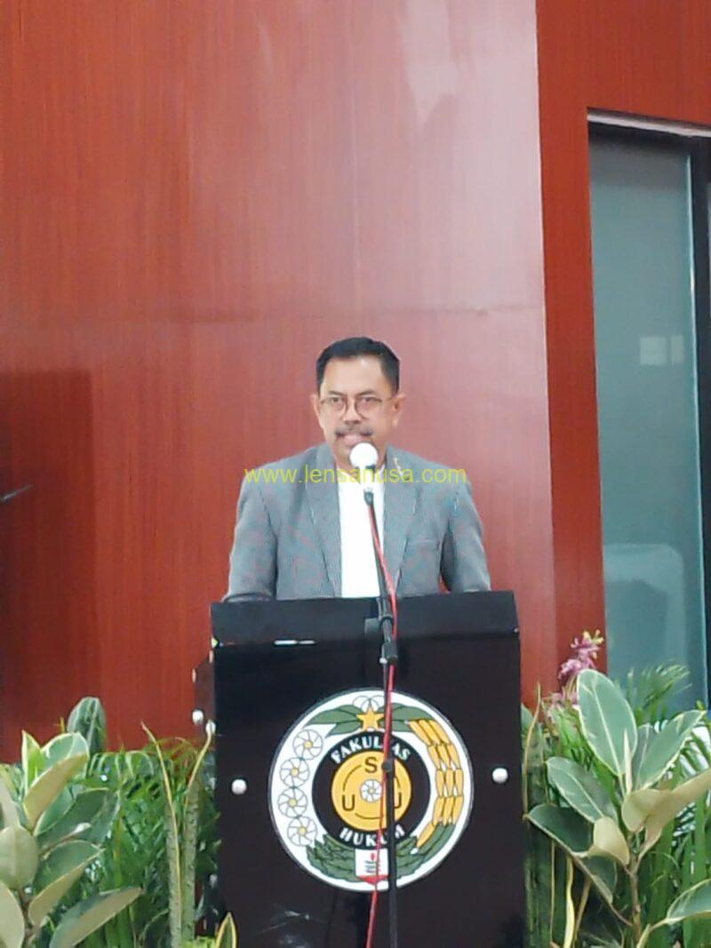 Direktur Jenderal Peraturan Perundang-undangan Kementerian Hukum dan HAM, Prof. Dr. Asep Nana Mulyana. S.H., M.H.