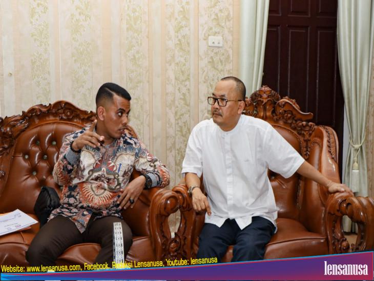 Sukseskan Kirab Pemilu, Pj Bupati Kampar Terima KPU Kampar Terhadap Persiapan.