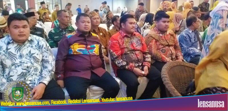 Ketua Komisi IV Septian Nugraha Saat Menghadiri Pelantikan DPD PKB Pujakesuma Kabupaten Bengkalis Masa Bakti 2022-2027.
