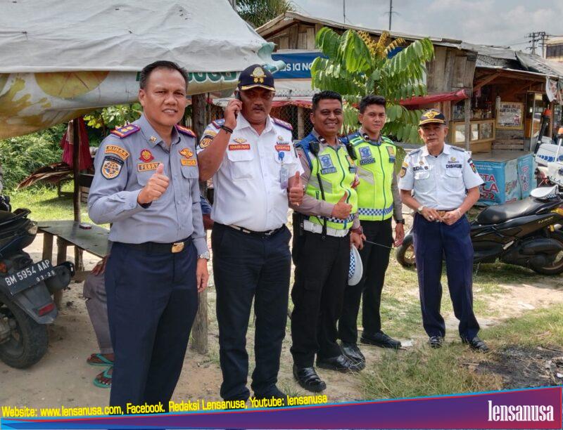 Dishub Kota Pekanbaru, Bersama Dengan Kepolisian Mulai Menggelar Razia Truk Tonase Besar.