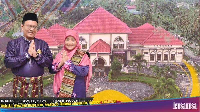 Ketua DPRD Kabupaten Bengkalis H. Khairul Umam Dan Istri,