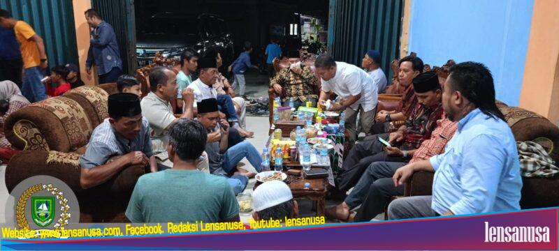 Wakil Ketua DPRD Kab. Bengkalis Syaiful Ardi Saat Menggelar Open House Di Kediaman Pribadinya.