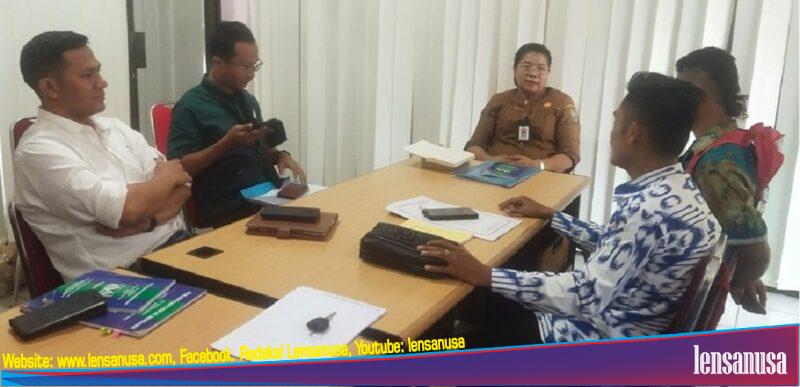 Mediasi Antara Korban PHK An. Faudujisokhi dan PT. Musim Mas, Dipimpin langsung Kabid Hubungan Industrial Disnakertrans Propinsi Riau, Rinda Situmorang.