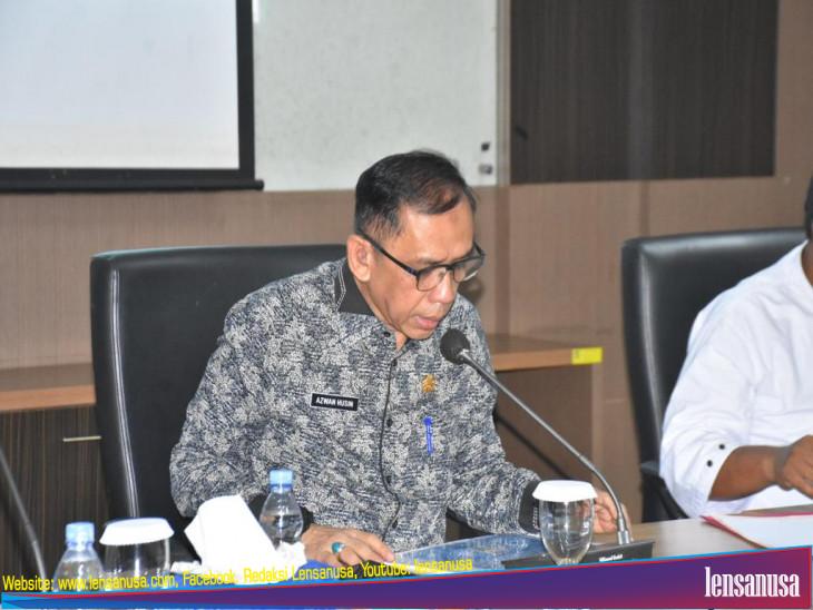 Pj Sekda Kampar Pimpin Rapat Evaluasi Realisasi Fisik Dan Keuangan Kegiatan Pembangunan Tahun 2023.