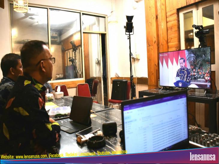  Pj Bupati Kampar Ikuti Rakornas TPID.