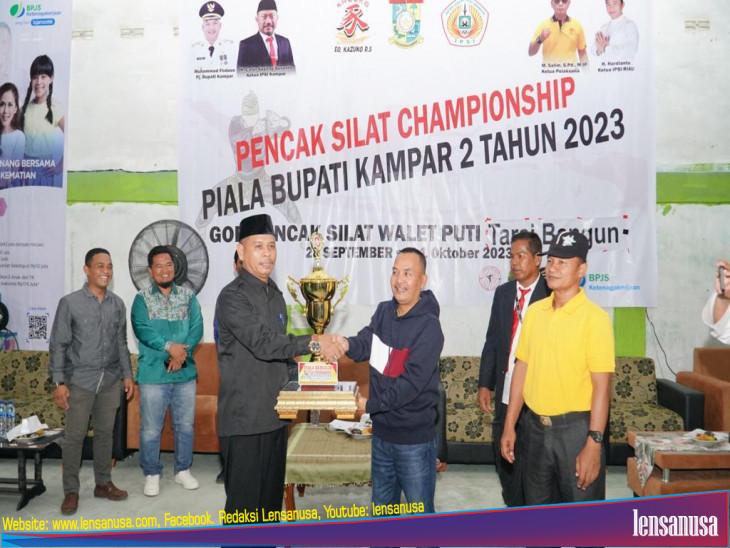Pj Bupati Kampar Buka Kejuaran Pencak Silat Championship Piala Bupati Kampar II.