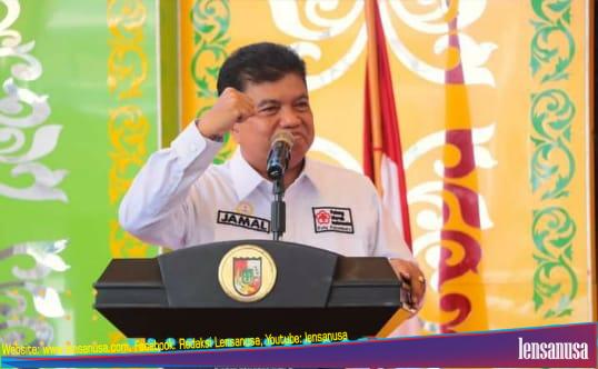 Ketua PMI Kota Pekanbaru Dr H Abdul Jamal M.Pd