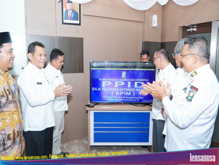  Pemkab Kampar Launching E-PPID Terintegrasi. 