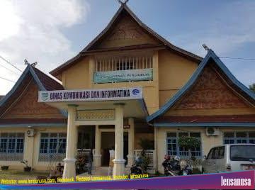 Foto : Kantor Dinas Kominfo Kabupaten Rokan Hulu
