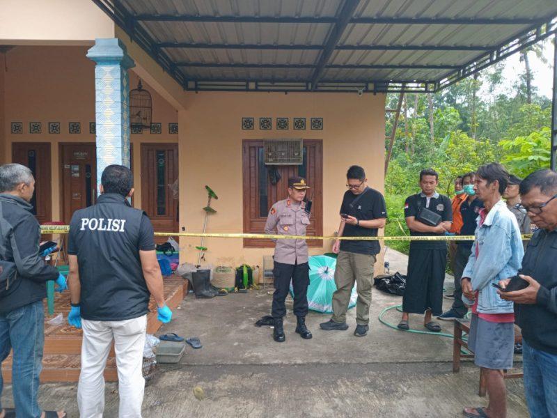 Tim Inafis Polres Bantul Melakukan Olah TKP (Foto/Dok.Humaspolres)