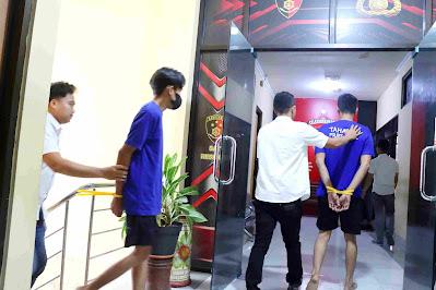 Wajah Kedua pelaku pembuhan di Sedayu Bantul  (Foto/Dok.Humaspolres)