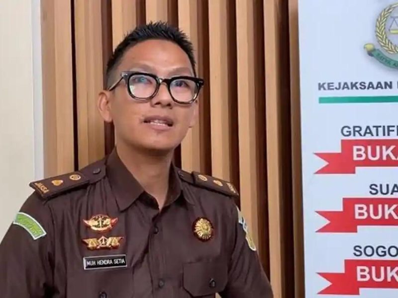 Kasi Tindak Pidana Khusus Kejari Bantul Muh Hendra Setia. (Foto.Istw)