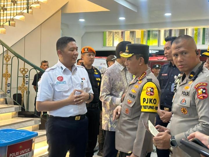 Kapolri tinjau kesiapan stasiun tugu sambut puncak mudik lebaran 