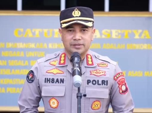 Kabid Humas Polda DIY Kombes.Pol Ikhsan
